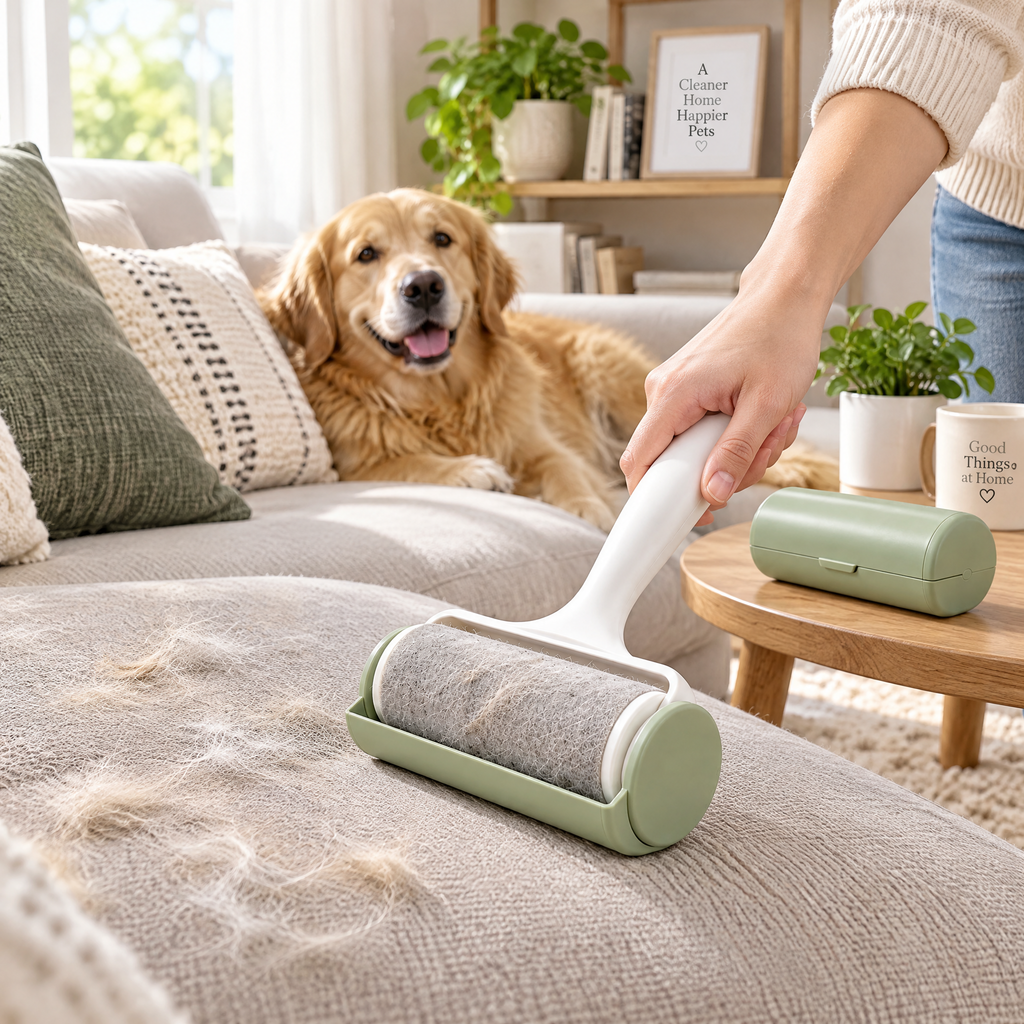 zyqverul Reusable Lint Roller with Case — everyday use